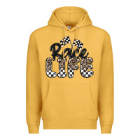 Mustard race life Premium Hoodie - MaliasSmallBusiness