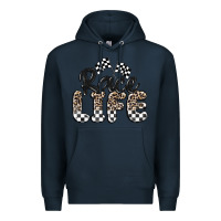 Navy race life Premium Hoodie - MaliasSmallBusiness