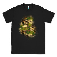 Black camouflage and leopard patch  1 Classic Tee - BundleAndBundleShop