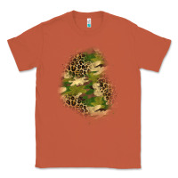 Copper camouflage and leopard patch  1 Classic Tee - BundleAndBundleShop