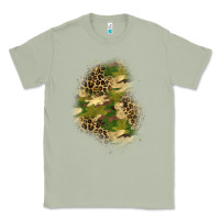 Matcha camouflage and leopard patch  1 Classic Tee - BundleAndBundleShop