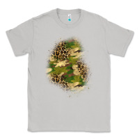 Moon Dust camouflage and leopard patch  1 Classic Tee - BundleAndBundleShop