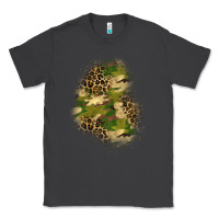 Smoke camouflage and leopard patch  1 Classic Tee - BundleAndBundleShop