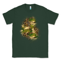 Sports Green camouflage and leopard patch  1 Classic Tee - BundleAndBundleShop