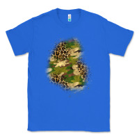True Royal camouflage and leopard patch  1 Classic Tee - BundleAndBundleShop