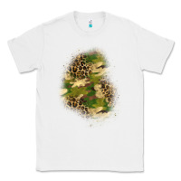 White camouflage and leopard patch  1 Classic Tee - BundleAndBundleShop
