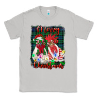 Moon Dust christmas roosters with background Classic Tee - RanaPortraitStore