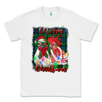 White christmas roosters with background Classic Tee - RanaPortraitStore