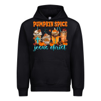 Black pumpkin spice jesus christ Urban Hoodie - MaliasSmallBusiness