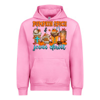 Fuchsia Pink pumpkin spice jesus christ Urban Hoodie - MaliasSmallBusiness