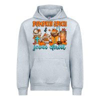 Heather Grey pumpkin spice jesus christ Urban Hoodie - MaliasSmallBusiness