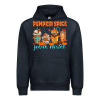 Navy pumpkin spice jesus christ Urban Hoodie - MaliasSmallBusiness