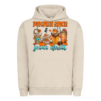 Pigment French Oak pumpkin spice jesus christ Urban Hoodie - MaliasSmallBusiness