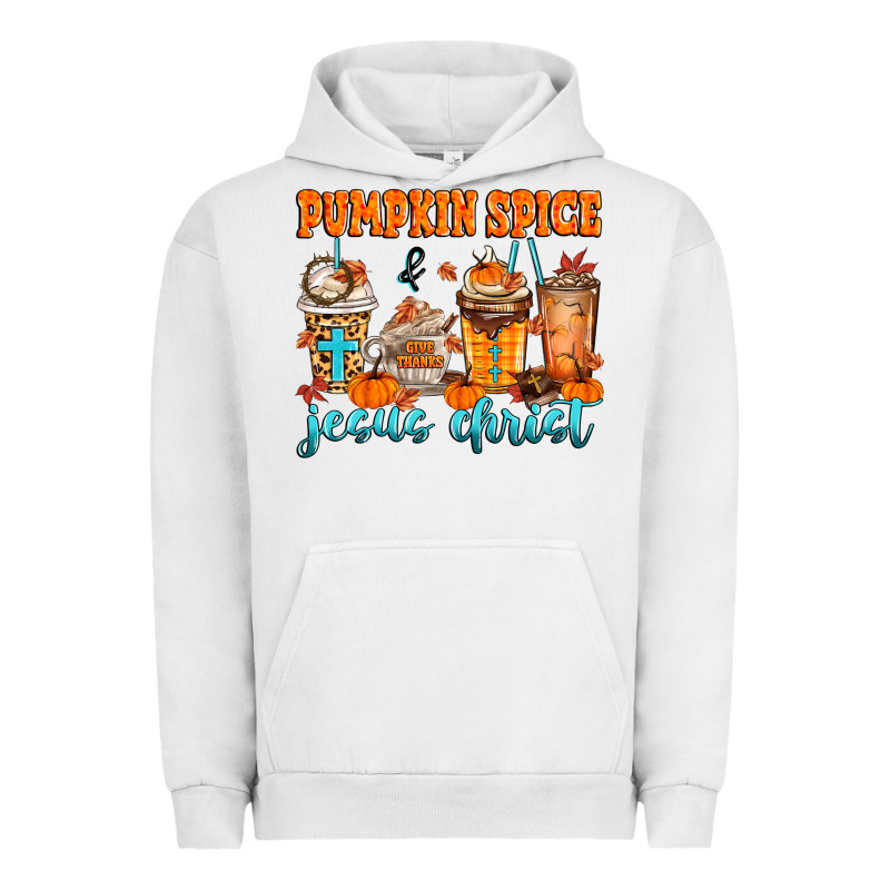 Pumpkin Spice Jesus Christ Urban Hoodie by MaliasSmallBusiness | Teevron