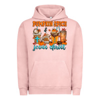 Pigment Salmon pumpkin spice jesus christ Urban Hoodie - MaliasSmallBusiness