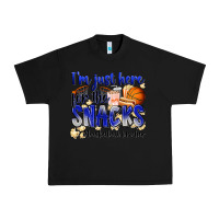 Black i'm just here for the snacks #basketball brother Urban Heavy Tee - Zillion Design Studio