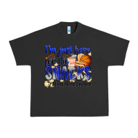 Pigment Black i'm just here for the snacks #basketball brother Urban Heavy Tee - Zillion Design Studio