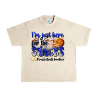 Sandshell i'm just here for the snacks #basketball brother Urban Heavy Tee - Zillion Design Studio