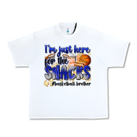 White i'm just here for the snacks #basketball brother Urban Heavy Tee - Zillion Design Studio