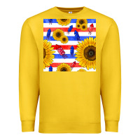 Lemon patriotic sunflowers Premium Sweatshirt - BundleAndBundleShop
