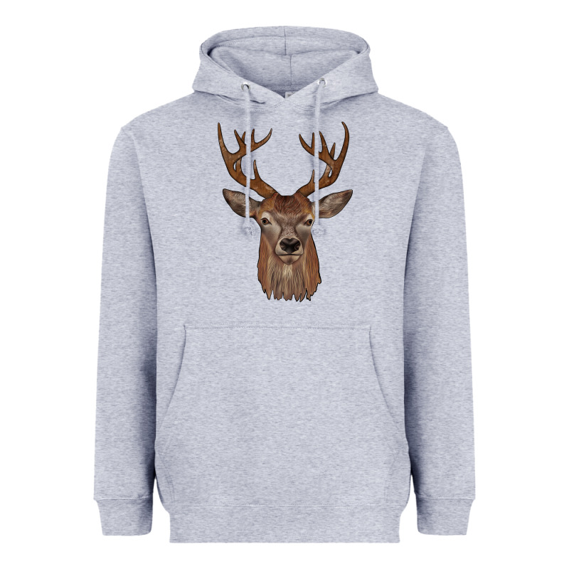 Deer Heavyweight Hoodie by JahusDesignShop | Teevron