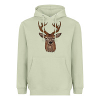 Matcha deer Heavyweight Hoodie - JahusDesignShop
