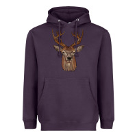 Plum deer Heavyweight Hoodie - JahusDesignShop