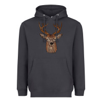 Smoke deer Heavyweight Hoodie - JahusDesignShop