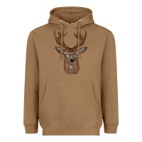 Toasted Coconut deer Heavyweight Hoodie - JahusDesignShop