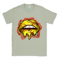 Matcha softball lips Classic Tee - Zillion Design Studio