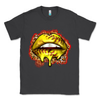 Smoke softball lips Classic Tee - Zillion Design Studio
