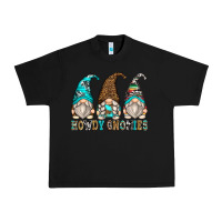 Black howdy gnomies Urban Heavy Tee - Zillion Design Studio
