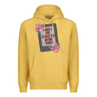 Antique Gold when i die delete my kindle history Premium Hoodie - MaliasSmallBusiness