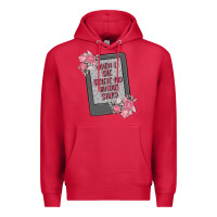 Cardinal when i die delete my kindle history Premium Hoodie - MaliasSmallBusiness