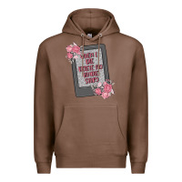 Chestnut when i die delete my kindle history Premium Hoodie - MaliasSmallBusiness