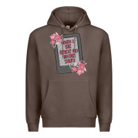 Coffee when i die delete my kindle history Premium Hoodie - MaliasSmallBusiness