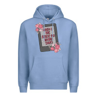 Colony Blue when i die delete my kindle history Premium Hoodie - MaliasSmallBusiness
