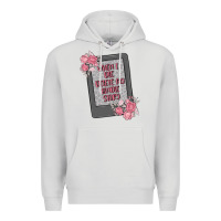 Dove Grey when i die delete my kindle history Premium Hoodie - MaliasSmallBusiness