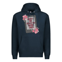 Navy when i die delete my kindle history Premium Hoodie - MaliasSmallBusiness