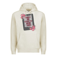 Oatmeal Heather when i die delete my kindle history Premium Hoodie - MaliasSmallBusiness