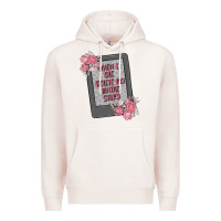 Pale Pink when i die delete my kindle history Premium Hoodie - MaliasSmallBusiness