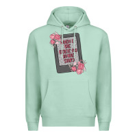 Seafoam when i die delete my kindle history Premium Hoodie - MaliasSmallBusiness