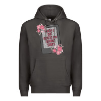 Smoke when i die delete my kindle history Premium Hoodie - MaliasSmallBusiness