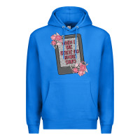 True Royal when i die delete my kindle history Premium Hoodie - MaliasSmallBusiness