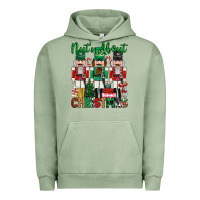 Pigment Oil Green nuts about christmas Urban Hoodie - MaliasSmallBusiness