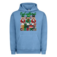 Pigment Pebble Blue nuts about christmas Urban Hoodie - MaliasSmallBusiness