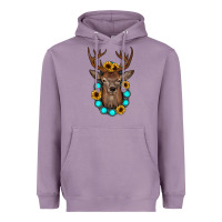 Lavender deer gemstone sunflower Heavyweight Hoodie - JahusDesignShop