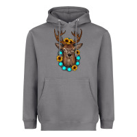 Storm deer gemstone sunflower Heavyweight Hoodie - JahusDesignShop