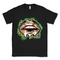 Black soccer lips Classic Tee - Zillion Design Studio