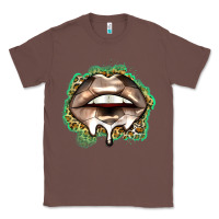 Chestnut soccer lips Classic Tee - Zillion Design Studio